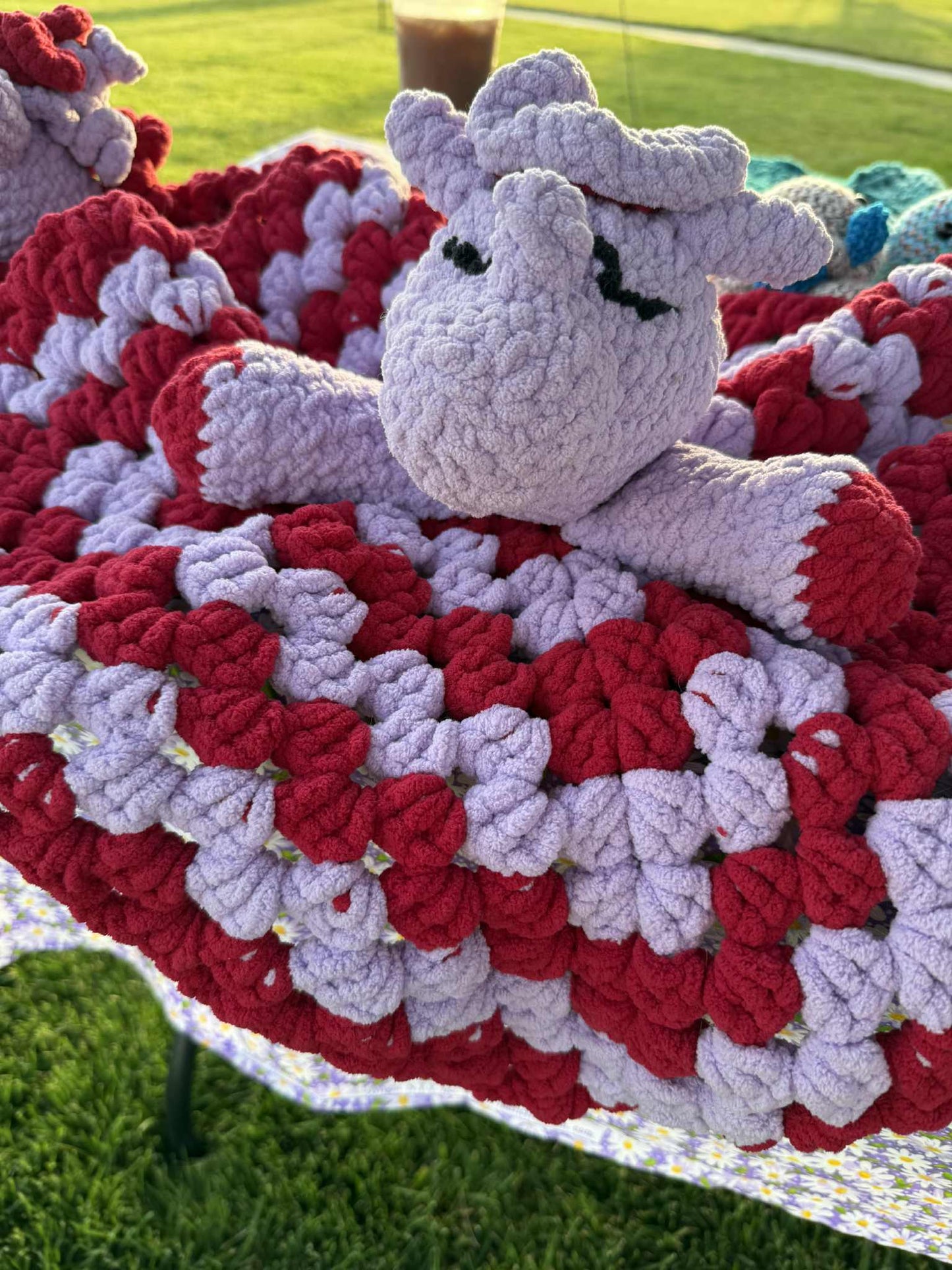 Valentina the Triceratops Lovey