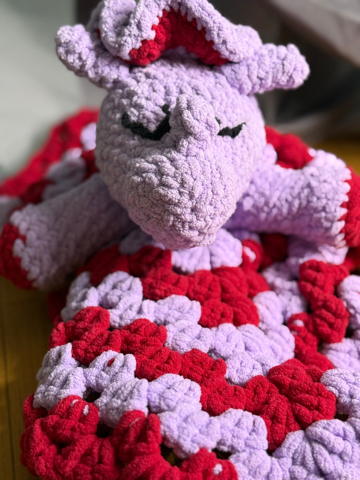 Valentina the Triceratops Lovey