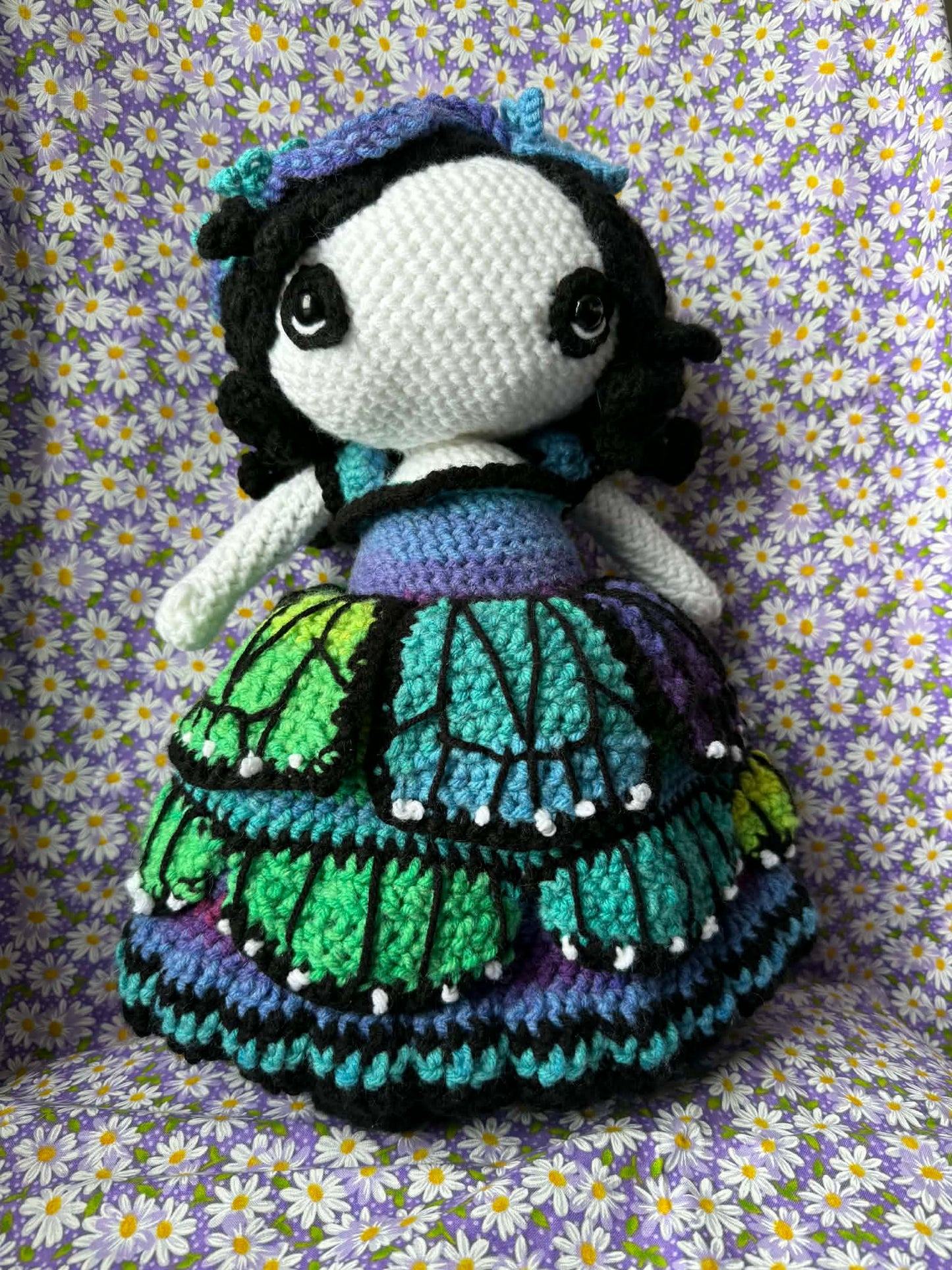 Luna Belle the Giant Butterfly Girl