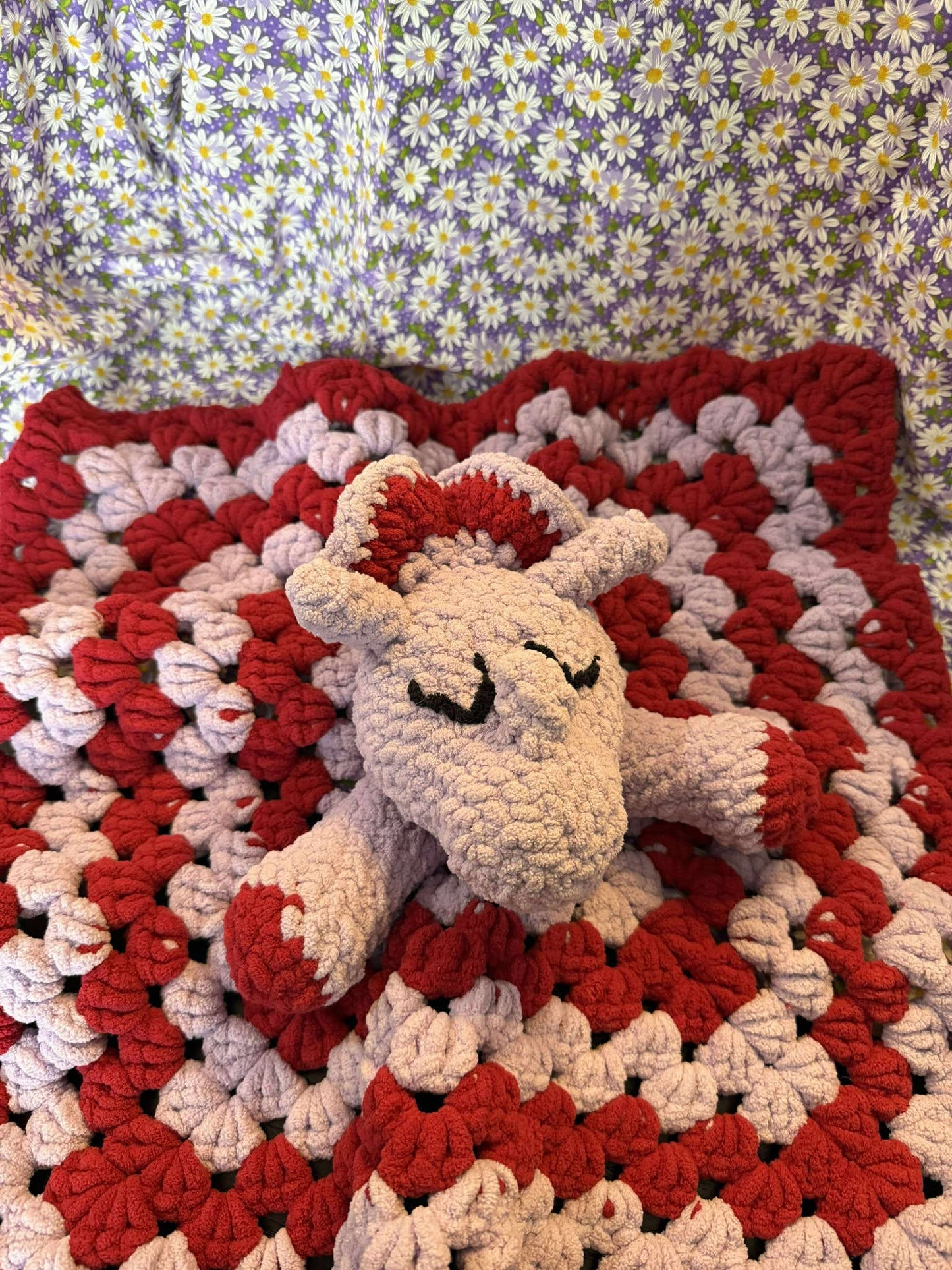 Valentina the Triceratops Lovey