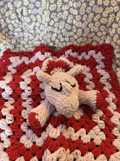 Valentina the Triceratops Lovey