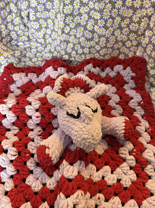 Valentina the Triceratops Lovey